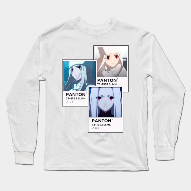 Irisviel von Einzbern Fate Zero Feito Zero Panton Anime Long Sleeve T-Shirt by AinisticGina